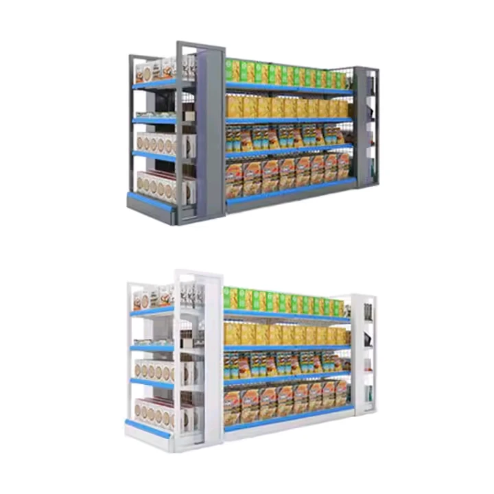 Modern Supermarket Shelves