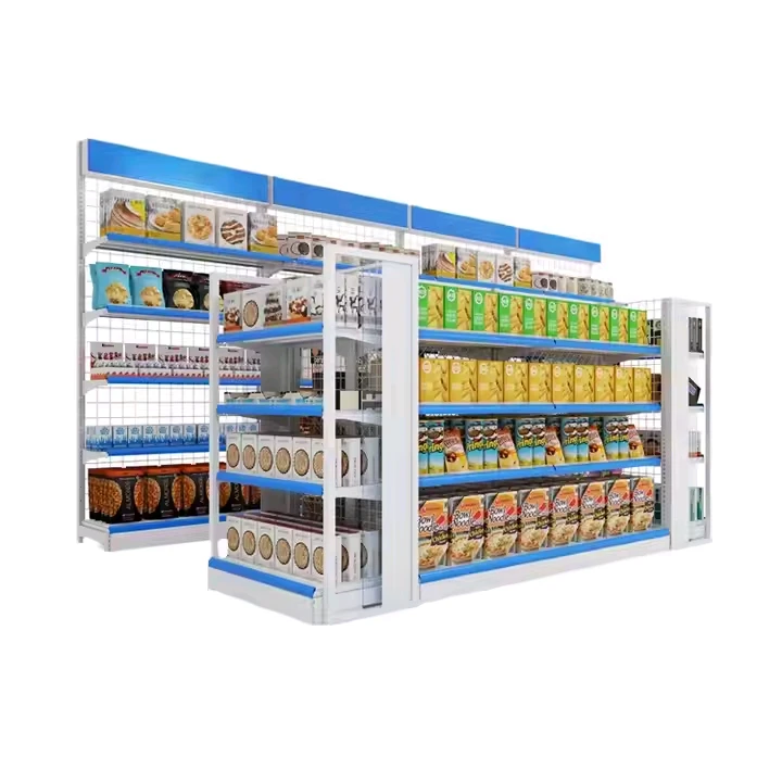 Modern Supermarket Shelves